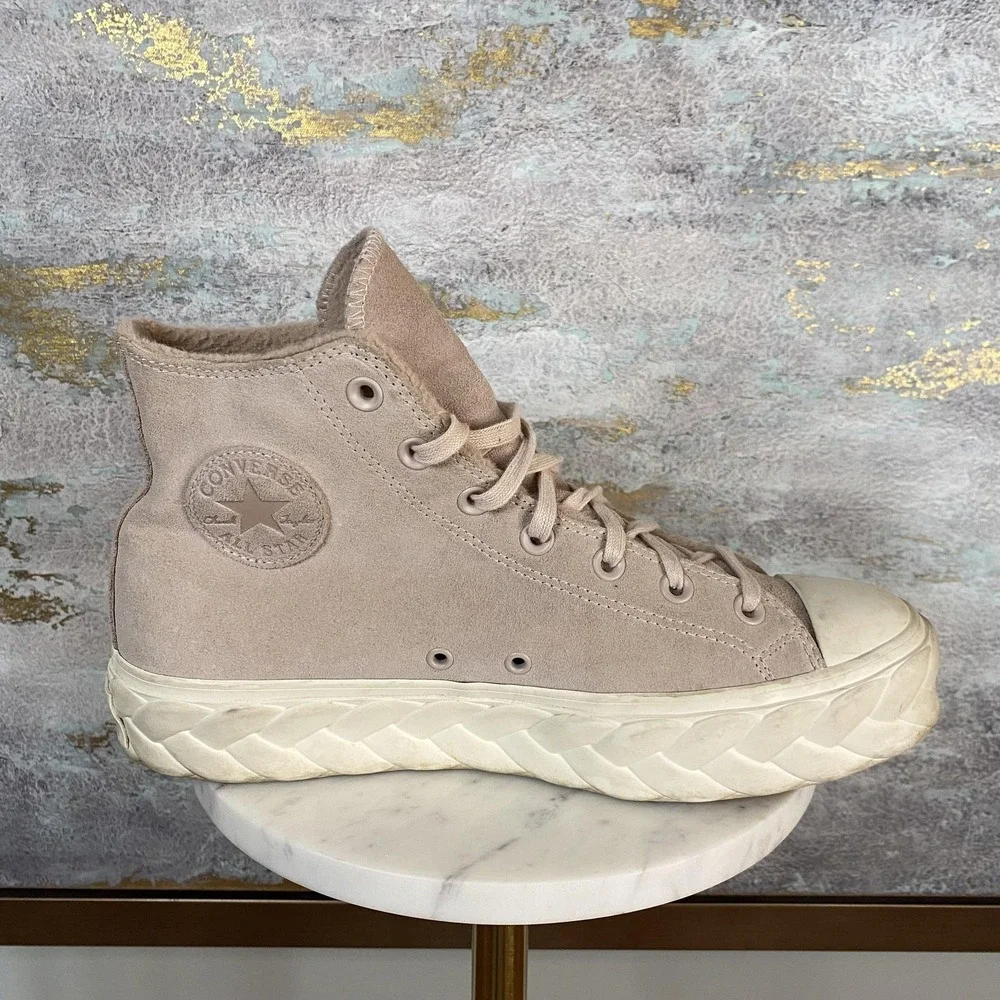 Converse Chuck Taylor All Star 2 Shoes Womens Size 11 Beige Sneakers 569563C - Picture 5 of 11